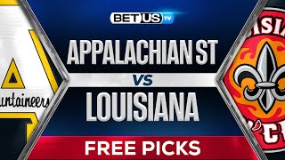 Appalachian State vs Louisiana  College Football Week 7 Predictions Picks and Best Bets [upl. by Eli403]