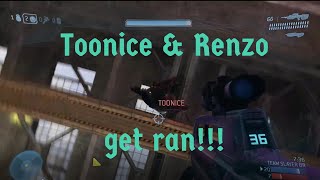 Renzo and Toonice get ran 50 high sweaty mcc dubs [upl. by Levram]