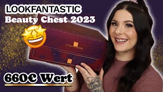 Über 660€ Wert 🤩 Lookfantastic Beauty Chest 2023 Unboxing [upl. by Nywnorb]