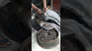 tyre repaircar tyre shortvideo [upl. by Gianna]