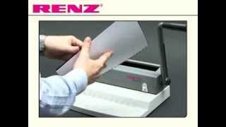 RENZ Private Eco Wire Binding Machine [upl. by Alic674]