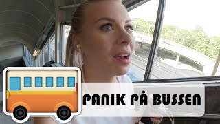 PANIK PÅ BUSSEN  vlog [upl. by Gelhar]