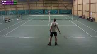 Test Babolat AeroPro Drive  29102013 [upl. by Enid957]