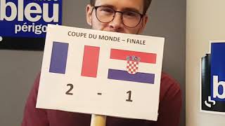 France  Croatie  les pronostics de France Bleu Périgord [upl. by Buyse]