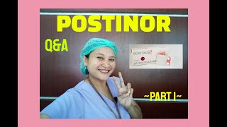 pil KB POSTINOR 2  QampA part 1 [upl. by Hanson]