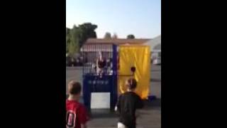 Allison Croghan Dunk Tank at St Ambrose 1 [upl. by Ainot]