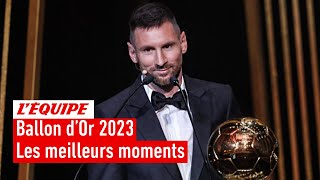 Ballon dOr 2023  Les meilleurs moments de la 67e cérémonie [upl. by Lear389]