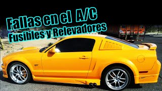 ARREGLAR VENTILADOR AIRE ACONDICIONADO MUSTANG 2005 A 2009 FUSIBLES Y RELEVADORES VIDEO 1 DE 4 [upl. by Schechinger726]