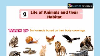 Class 5 Life of animals and their habitat [upl. by Carson39]