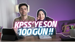 KPSSYE SON 100 GÜN KALA NELERİ BİTİRDİK VE NASIL ÇALIŞIYORUZ kpss2024 [upl. by Akvir]