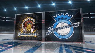 471 Shawinigan Cataractes 1 Chicoutimi Saguenéens 5  15 02 24 [upl. by Eelyrehc990]