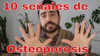 10 señales de que tendrás osteoporosis [upl. by Ttenrag679]