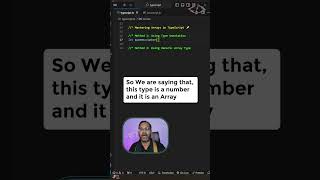 Mastering Arrays in TypeScript 🚀  TypeScript Interview Tips 🎯 codewithkg codinginterview [upl. by Cassy826]