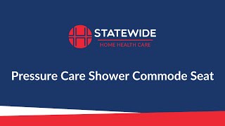 Pressure Care Shower Commode Seat  shhccomau [upl. by Jareen]