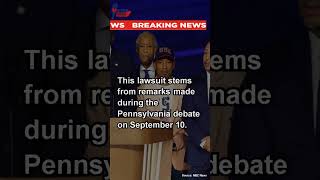 Exonerated Five Sue Trump for Defamation Over Debate Remarks newsshorts usanewstoday news usa [upl. by Sullecram]