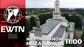 NA ŻYWO Msza Święta z Niepokalanowa o 1100  EWTN Polska [upl. by Demb]