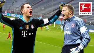 Manuel Neuer amp Oliver Kahn  Magical Skills amp Saves [upl. by Abihsot]