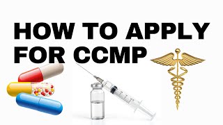 How to Apply for CCMP Course  Application process in detail [upl. by Sosthina]