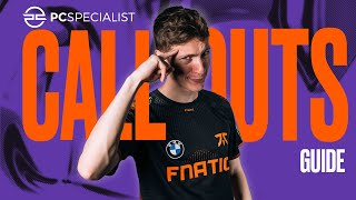 VALORANT CALLOUTS GUIDE with Boaster  Fnatic Valorant powered by PCSpecialist [upl. by Eus371]