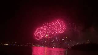 Australia Day Fireworks in Perth 2024 [upl. by Ronacin]