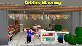 Addon Furniture Warung Nuansa Indonesia di MCPE [upl. by Orazio]