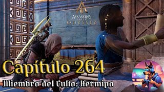 Assassin’s Creed Odyssey Capítulo 264  Miembro del Culto Hermipo Castellano Español [upl. by Auka144]