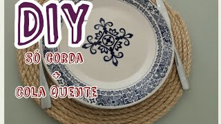 DIY  SOUSPLAT DE CORDA DE SISAL [upl. by Ayr507]