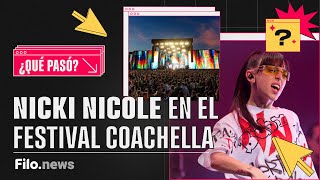 COACHELLA 2022 con presencia de NICKI NICOLE y NATHY PELUSO  Nico Bron [upl. by Idroj]