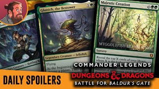 Commander Legends Baldurs Gate MTG Spoilers — May 18  Legendary Flumph [upl. by Einrae]