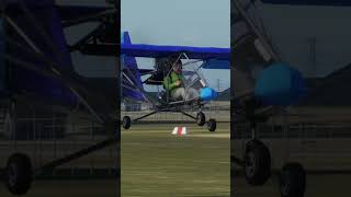 Aerolite 103 landing at Frankfurt [upl. by Sholem]