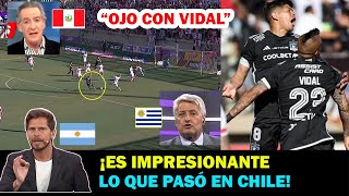 ¡FASCINADOS PRENSA SUDAMERICANA REACCIONA AL TITULO DE COLO COLO Y GOLAZO DE VIDAL [upl. by Nason]