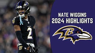 Nate Wiggins Midseason Highlights🔥 NFL 20242025 [upl. by Mccormac]