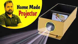 Built A Smartphone Projector at HOME  How to make Smartphone Projector at home [upl. by Aseel405]