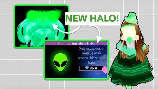 👽NEW ALIEN HALO AREA 51 ESCAPEE  Royale High  Credit to Cybernova [upl. by Ilajna]