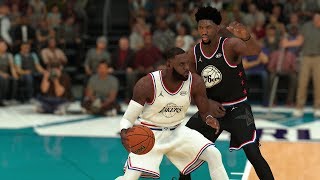 2019 NBA All Star Game – Team LeBron vs Team Giannis NBA 2K19 All Star Game Full Game Sim [upl. by Ohnuj]