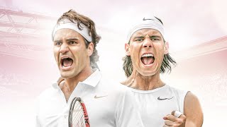 Roger Federer v Rafael Nadal  The Greatest Rivalries at Wimbledon [upl. by Arukas446]