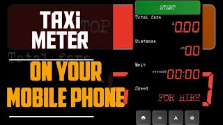 Taxi meter on your mobile phone [upl. by Laira807]