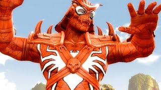 Mortal Kombat 9  SpiderMan Shao Kahn Costume Skin PC Mod Performs Intro On All Stages 4K Mods [upl. by Filemon]