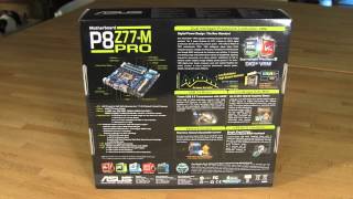 Asus P8Z77M Pro Design and Features [upl. by Reivad]