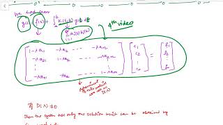 Integral equation 6  Fredholm Theorem for Fredholm integral of second kind with Dlambda nonzero [upl. by Ahsircal]