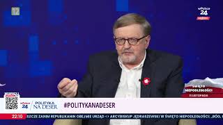 POLITYKA NA DESER  Krzysztof Feusette i Stanisław Janecki 11112024 cz2 [upl. by Novyart]