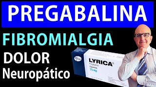 💊 PREGABALINA LYRICA para NEUROPATÍA DIABETES CIÁTICA HERPES y FIBROMIALGIA 📘Dr PEDRO CASTILLO [upl. by Aglo]