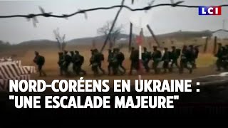 Nordcoréens en Ukraine  quotune escalade majeurequot ｜LCI [upl. by Iran]