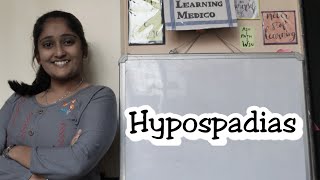 Hypospadias  easy explanation in hindi The Learning Medico [upl. by Swain850]