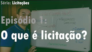 Licitação Pública E1  Conceito e finalidade [upl. by Liscomb]