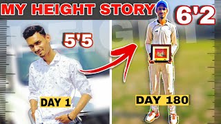 How I Increase My Height with BAD Genetics  NATURALLY After 2122 HINDI [upl. by Hulburt]