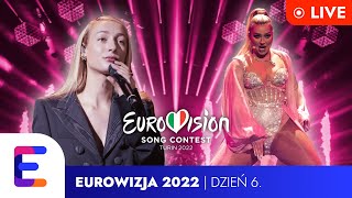 EUROWIZJA 2022 pierwszy półfinał  PRÓBA JURORSKA [upl. by Eerb]