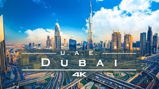 Dubai United Arab Emirates 🇦🇪  by drone 4K [upl. by Toll883]