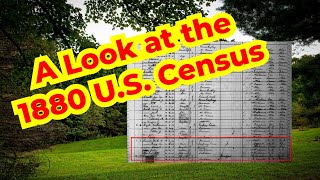 A look at the 1880 US census [upl. by Uyr]