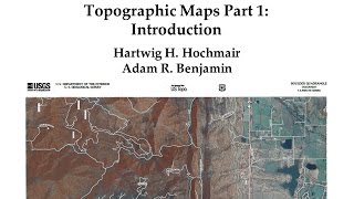 Topographic Maps Part 1 Introduction [upl. by Hasty]